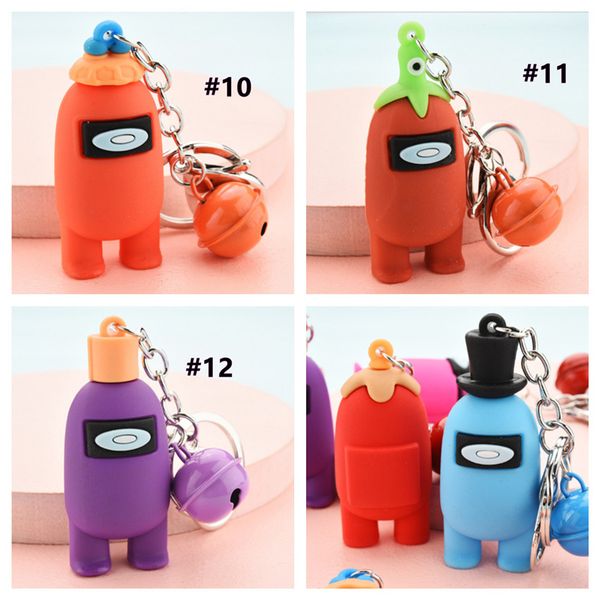 among us designers keychain games among us keychain anime cute cartoon colourful keyrings keychains car keys pendent bell accessories g10702, Red;brown
among us designers keychain games among us keychain anime cute cartoon colourful keyrings keychains car keys pendent bell accessories g10702, Red;brown