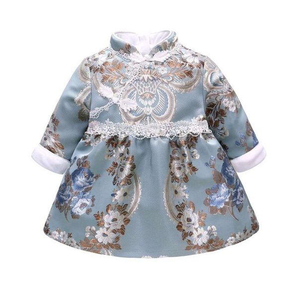 2020 dancing butterfly autumn children's new baby's year girl's cheongsam drs, Red;yellow
2020 dancing butterfly autumn children's new baby's year girl's cheongsam drs, Red;yellow