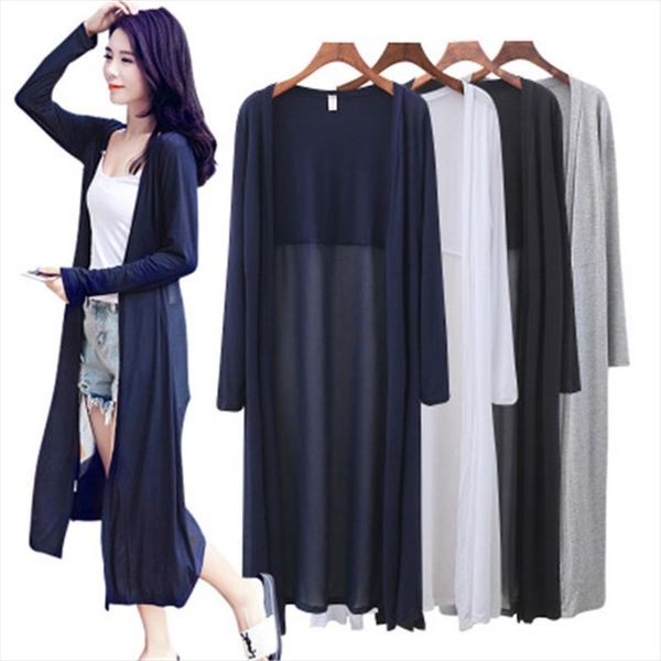 cotton women summer long cardigan long sleeve blouse shirt woman sweater casual beach poncho clothing blusas plus size, White;black
cotton women summer long cardigan long sleeve blouse shirt woman sweater casual beach poncho clothing blusas plus size, White;black