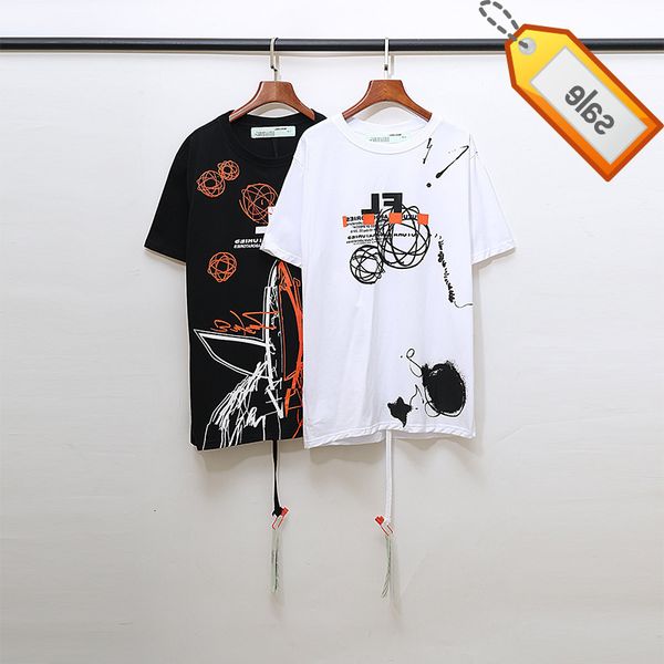 off spring / summer 2020 new fashion brand ow short sleeve women loose arrow printed cotton couple t-shirt men, White;black
off spring / summer 2020 new fashion brand ow short sleeve women loose arrow printed cotton couple t-shirt men, White;black