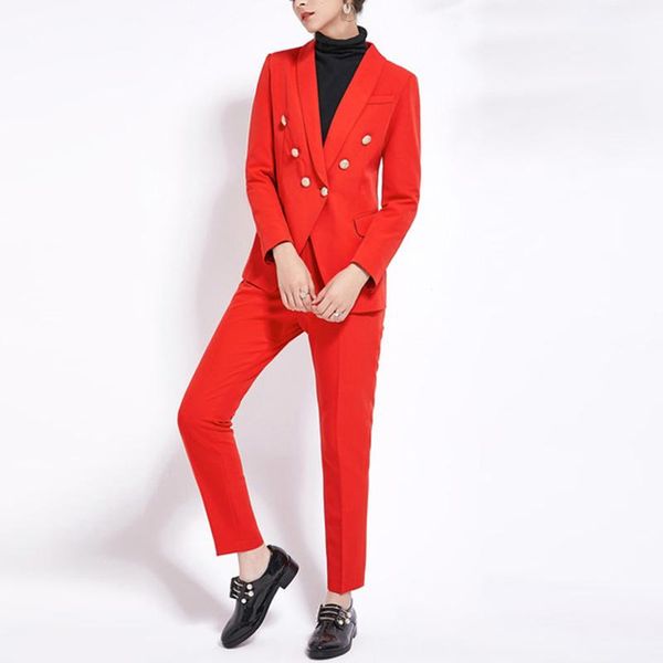 women's two piece pants spring summer blazer suits women europe double breasted blazers jacket pant suit 2 pieces fashion lady clothing, White
women's two piece pants spring summer blazer suits women europe double breasted blazers jacket pant suit 2 pieces fashion lady clothing, White