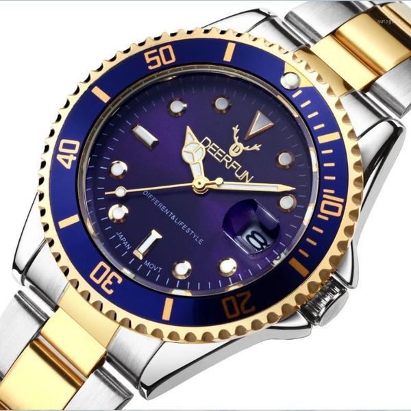 deerfun men watch luxury casual business diamond stainless steel waterproof classic calendar quartz wristwatches1, Slivery;brown
deerfun men watch luxury casual business diamond stainless steel waterproof classic calendar quartz wristwatches1, Slivery;brown