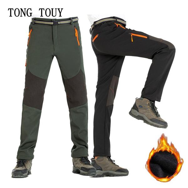 winter fleece waterproof outdoor pants men soft shell trousers oversized camp fish climb hiking sport travel training, Black;green
winter fleece waterproof outdoor pants men soft shell trousers oversized camp fish climb hiking sport travel training, Black;green