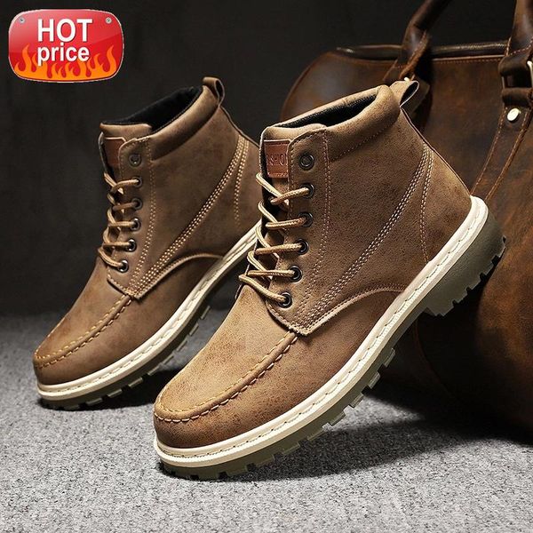 winter / autumn men's motorcycle outdoor boots men fashion ankle boots men's snow retro oxfords keep warm shoes #af9f
winter / autumn men's motorcycle outdoor boots men fashion ankle boots men's snow retro oxfords keep warm shoes #af9f