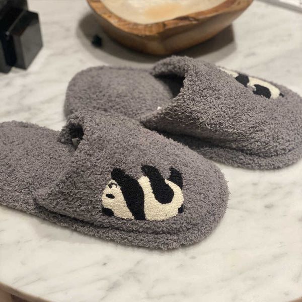 qrys indoor female winter plush couple slippers antiskid home men's baotou cute, Black
qrys indoor female winter plush couple slippers antiskid home men's baotou cute, Black