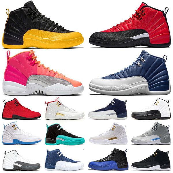 jumpman 12 university gold 12s men basketball shoes indigo reverse flu game dark concord outdoor platform mens sports sneakers trainers 7-13, White;red
jumpman 12 university gold 12s men basketball shoes indigo reverse flu game dark concord outdoor platform mens sports sneakers trainers 7-13, White;red