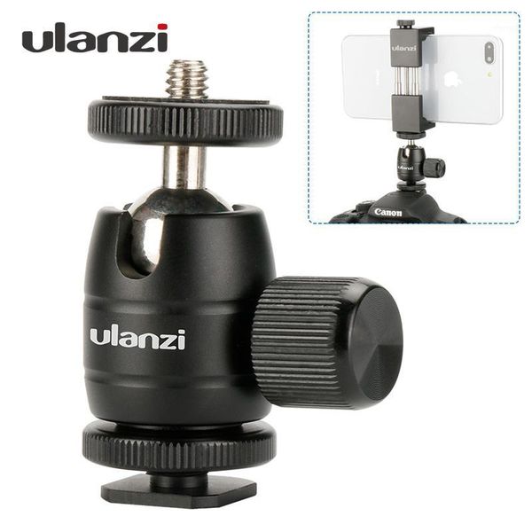 tripod heads ulanzi mini metal ballhead camera ball head with 1/4 screw cold shoe adapter mount for canon smarthone1
tripod heads ulanzi mini metal ballhead camera ball head with 1/4 screw cold shoe adapter mount for canon smarthone1