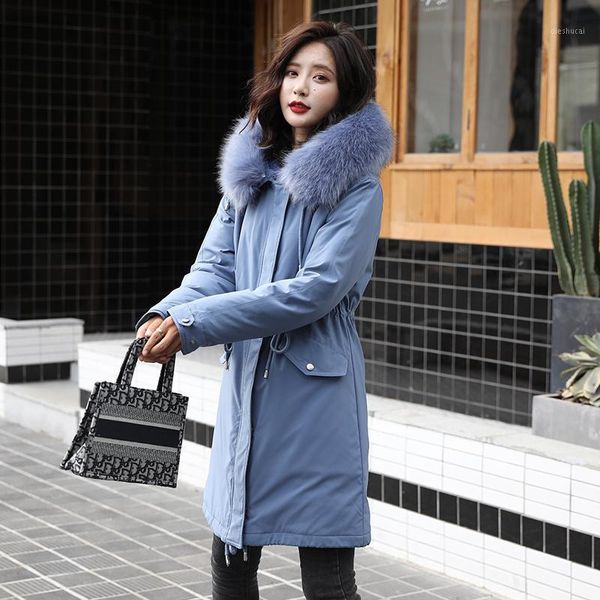women's jackets 2021 wool liner slim parkas female winter hooded plus size with fur collar solid cotton padded thick coat ladies1, Black
women's jackets 2021 wool liner slim parkas female winter hooded plus size with fur collar solid cotton padded thick coat ladies1, Black
