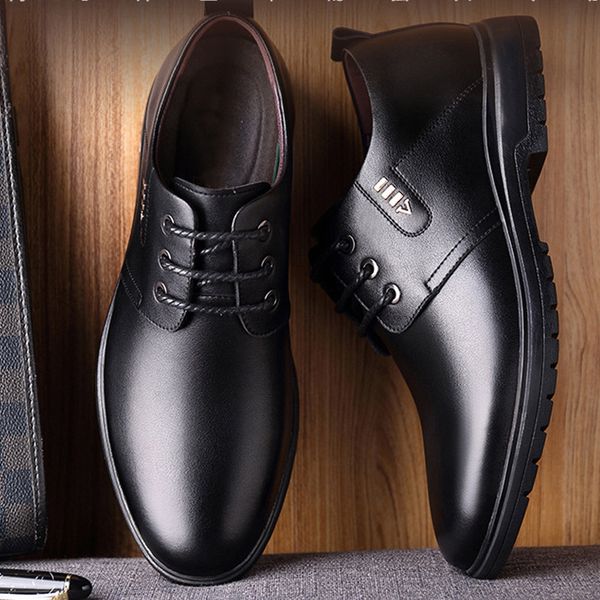 2020 new autumn business formal wear mens british shoes lace-up casual shoes fashion shoes male, Black
2020 new autumn business formal wear mens british shoes lace-up casual shoes fashion shoes male, Black