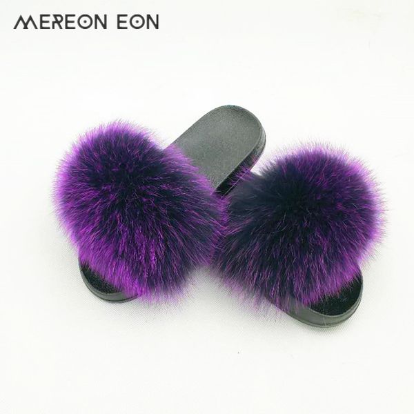 2020 fur ladies slippers natural fox fur luxury home furry flat sandals cute fluffy indoor non-slip women slippers x1020, Black
2020 fur ladies slippers natural fox fur luxury home furry flat sandals cute fluffy indoor non-slip women slippers x1020, Black