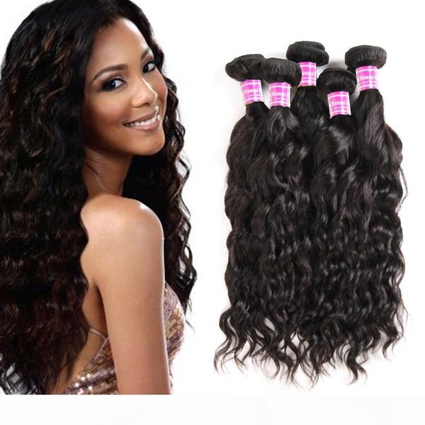 brazilian virgin human hair bundles water wave wet and wavy human hair extensions 5 6 pcs peruvian mongolian malaysian wefts, Black
brazilian virgin human hair bundles water wave wet and wavy human hair extensions 5 6 pcs peruvian mongolian malaysian wefts, Black