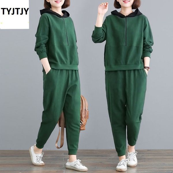 2021 new a ensemble piece/two pieces spring and autumn korean version large size with hood two female sports suit b61a, White
2021 new a ensemble piece/two pieces spring and autumn korean version large size with hood two female sports suit b61a, White