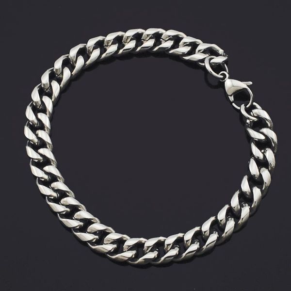 atgo jewelry men bracelet cuban links chains stainless steel bracelet for bangle male accessory wholesale bb092, Black
atgo jewelry men bracelet cuban links chains stainless steel bracelet for bangle male accessory wholesale bb092, Black