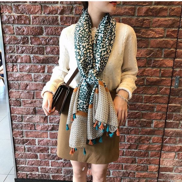 bohemian scarf for women autumn spring mexico style hippie vintage ethnic long print patchwork scarf muffler cape shawl 201026, Blue;gray
bohemian scarf for women autumn spring mexico style hippie vintage ethnic long print patchwork scarf muffler cape shawl 201026, Blue;gray