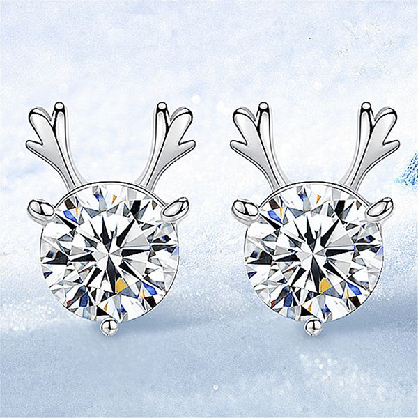 crystal deer stud earrings zircon three dimensional christmas reindeer earring kids christmas gifts jewelry accessories gift, Golden
crystal deer stud earrings zircon three dimensional christmas reindeer earring kids christmas gifts jewelry accessories gift, Golden