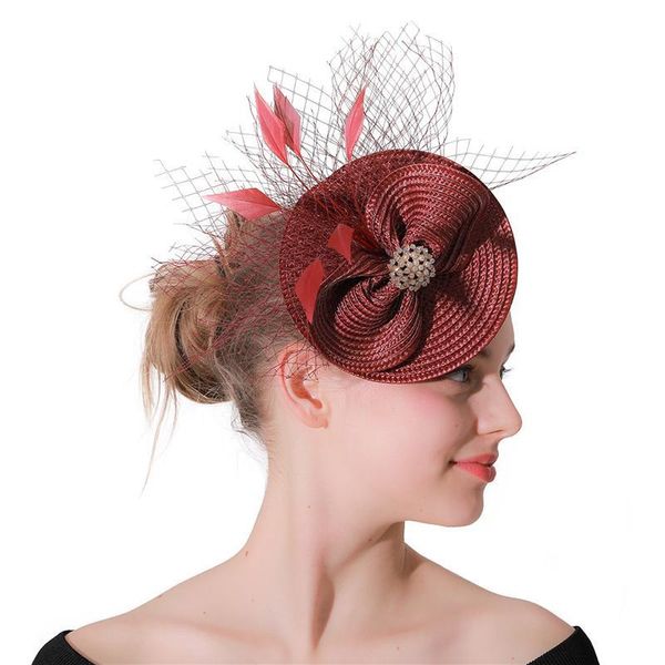 chapnators hat женщины цветочные сетки ленты перья feather feators hat headband или клип коктейль чаепитие головные уборы для девочек lm028
chapnators hat женщины цветочные сетки ленты перья feather feators hat headband или клип коктейль чаепитие головные уборы для девочек lm028