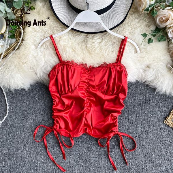woman crop tank straps short for party european style solid stain slim female ins 2020 new, White
woman crop tank straps short for party european style solid stain slim female ins 2020 new, White
