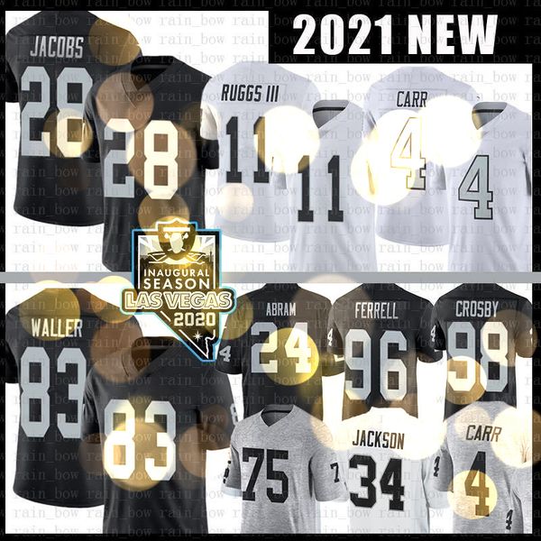 28 josh jacobs henry ruggs iii derek carr las vegas raiders jersey darren waller maxx crosby bo jackson howie long johnathan abram long, Black;red
28 josh jacobs henry ruggs iii derek carr las vegas raiders jersey darren waller maxx crosby bo jackson howie long johnathan abram long, Black;red