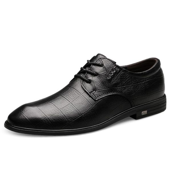 genuine leather shoes men formal shoes fashion leather dress men business classic oxford for, Black
genuine leather shoes men formal shoes fashion leather dress men business classic oxford for, Black