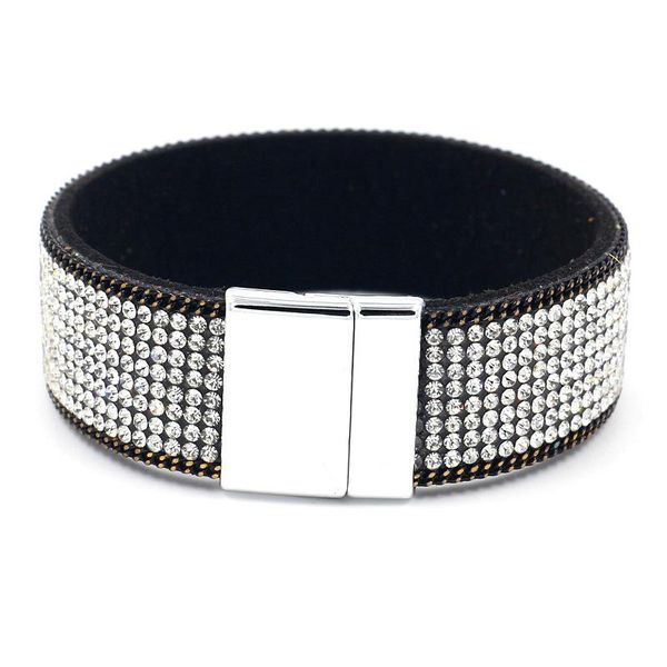 charm bracelets leather rhinestones wide bangles women girls handmade men charms bracelet wristband party jewelry gift, Golden;silver
charm bracelets leather rhinestones wide bangles women girls handmade men charms bracelet wristband party jewelry gift, Golden;silver