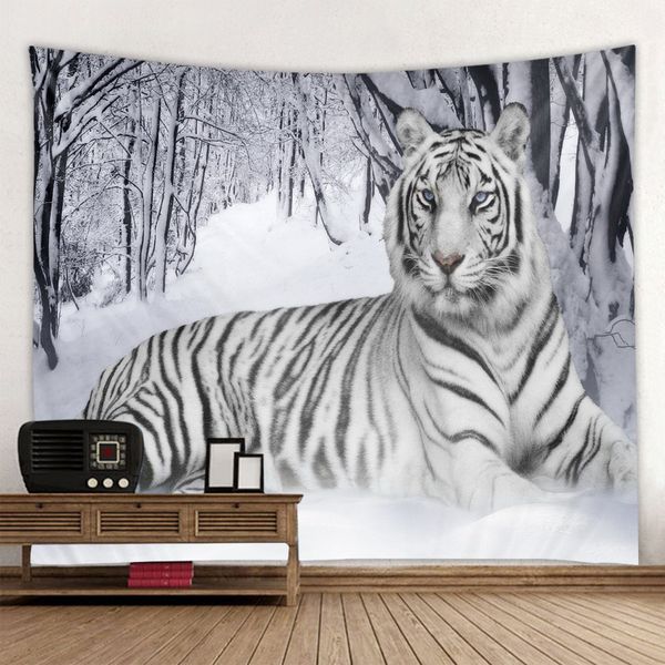 forest animal white tiger tapestry wall hanging tapestries cover beach towel throw blanket picnic yoga mat home decoration
forest animal white tiger tapestry wall hanging tapestries cover beach towel throw blanket picnic yoga mat home decoration