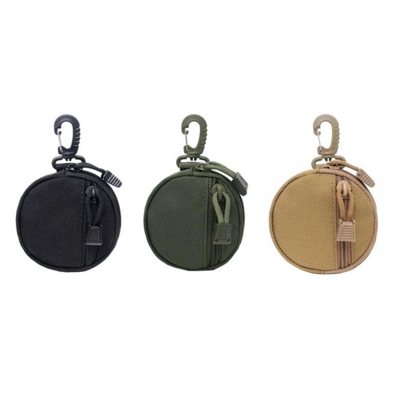 Outdoor (tactical) Hunting Molle Wallet Card Bag Waterproof Card Key Holder Change Coins Pouch Pack Multifunction Waist Bag