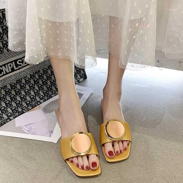 metal heel slippers women metal button slides summer outdoor leisure low heel slippers candy colors open toe slides women 20201, Black
metal heel slippers women metal button slides summer outdoor leisure low heel slippers candy colors open toe slides women 20201, Black