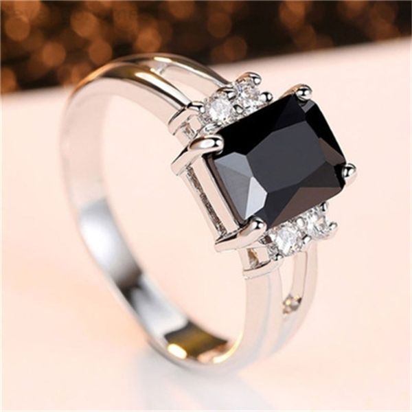 women baguette cut black cz crystal fashion ring jewelry gift 427, Golden;silver
women baguette cut black cz crystal fashion ring jewelry gift 427, Golden;silver