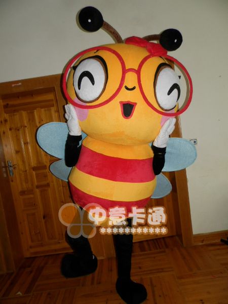 mascot costumes bee honeybee mascot costume cartoon character outfit suit advertising carnival halloween xmas easter festival, Red;yellow
mascot costumes bee honeybee mascot costume cartoon character outfit suit advertising carnival halloween xmas easter festival, Red;yellow