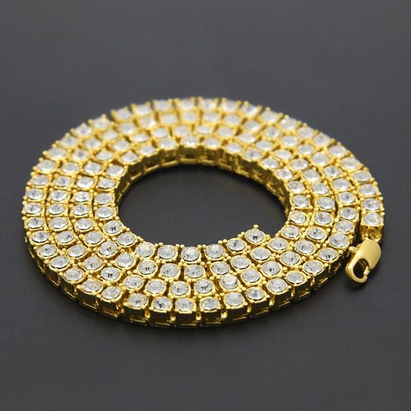 hip hop iced out chains men's 1 row bling bling rhinestone tennis necklaces for male gold color rapper jewelry, Silver
hip hop iced out chains men's 1 row bling bling rhinestone tennis necklaces for male gold color rapper jewelry, Silver