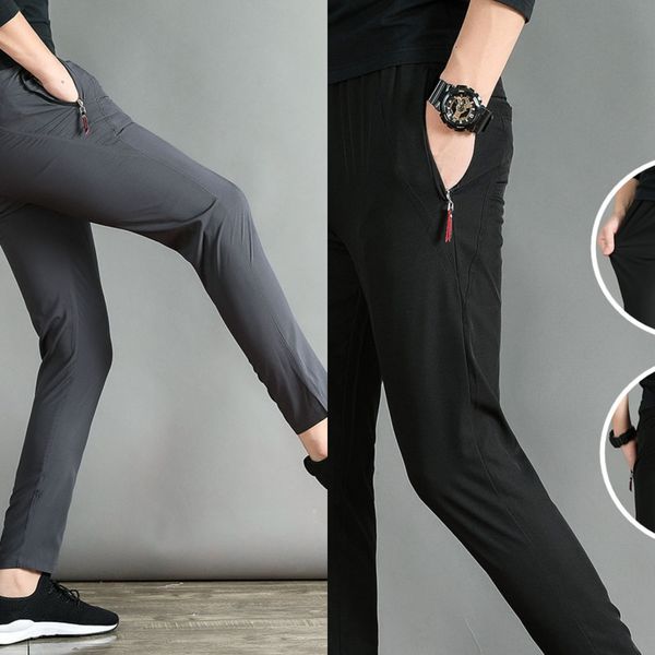 men's slim casual trousers casual fit korean fashion men's pants sports summer thin straight pants for men sjp36, Blue
men's slim casual trousers casual fit korean fashion men's pants sports summer thin straight pants for men sjp36, Blue