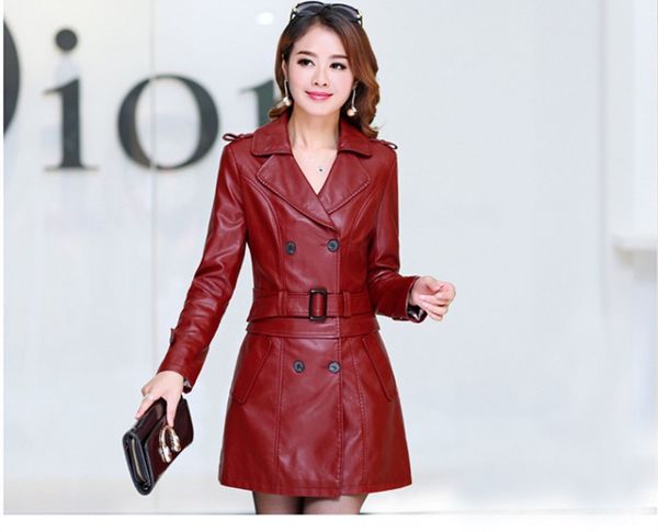 new wear in autumn and winter of 2019 haining fur women's medium length coat large double breasted thickened leather, Black
new wear in autumn and winter of 2019 haining fur women's medium length coat large double breasted thickened leather, Black