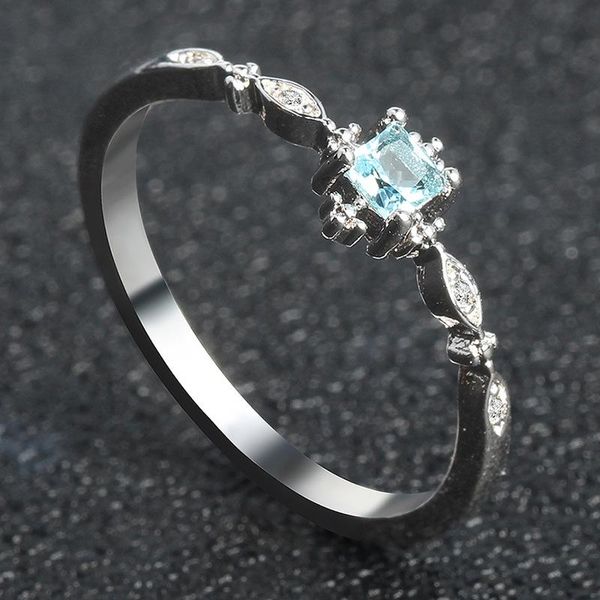 cluster rings bohemian blue crystal thin for women cubic zirconia wedding/engagement ring silver plated bague femme gift jewelry, Golden;silver
cluster rings bohemian blue crystal thin for women cubic zirconia wedding/engagement ring silver plated bague femme gift jewelry, Golden;silver