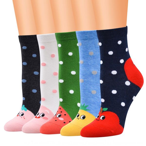 20 new korean cartoon fruit medium tube female wave point children's interesting pattern women's fruit cotton sockssocks and cotto, Black
20 new korean cartoon fruit medium tube female wave point children's interesting pattern women's fruit cotton sockssocks and cotto, Black