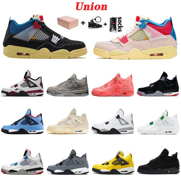 new jumpman 4s basketball shoes retro union noir white cement sail black cat travis cool grey men women off sport sneakers, White;red
new jumpman 4s basketball shoes retro union noir white cement sail black cat travis cool grey men women off sport sneakers, White;red