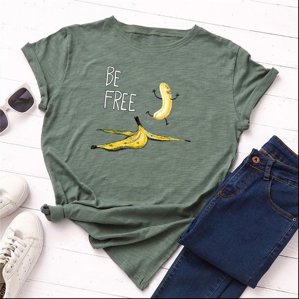 summer plus size clothing s 5xl new banana print t shirt women 100%cotton o neck short sleeve tees pink women tshirt, White
summer plus size clothing s 5xl new banana print t shirt women 100%cotton o neck short sleeve tees pink women tshirt, White