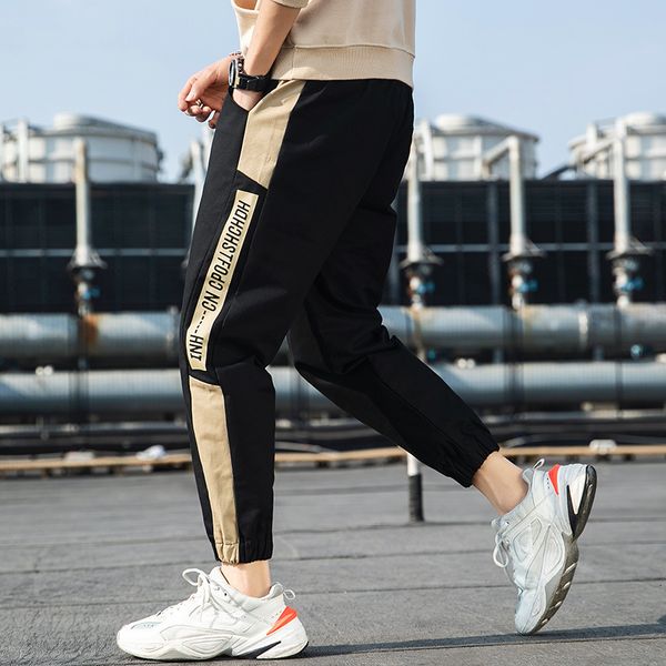 overalls casual 2020 spring and autumn new korean trend versatile loose sports men's legged pants, Black
overalls casual 2020 spring and autumn new korean trend versatile loose sports men's legged pants, Black