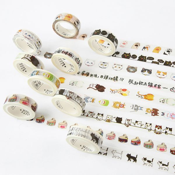 washi tape 15mm wide decorative masking tape, cute cat style design for diy craft scrapbooking gift wrapping
washi tape 15mm wide decorative masking tape, cute cat style design for diy craft scrapbooking gift wrapping