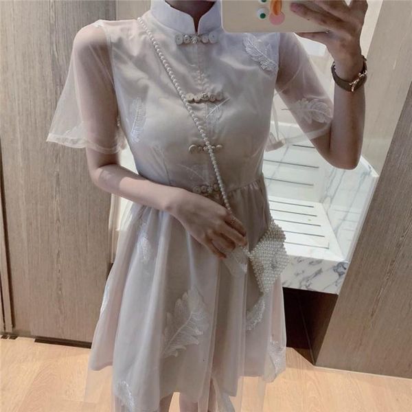 урожай плюс размера китайского стиля qipao платье для женщин 2019 летом сексуального шифон без рукавов формального cheongsam й пао современн, Black;gray
урожай плюс размера китайского стиля qipao платье для женщин 2019 летом сексуального шифон без рукавов формального cheongsam й пао современн, Black;gray