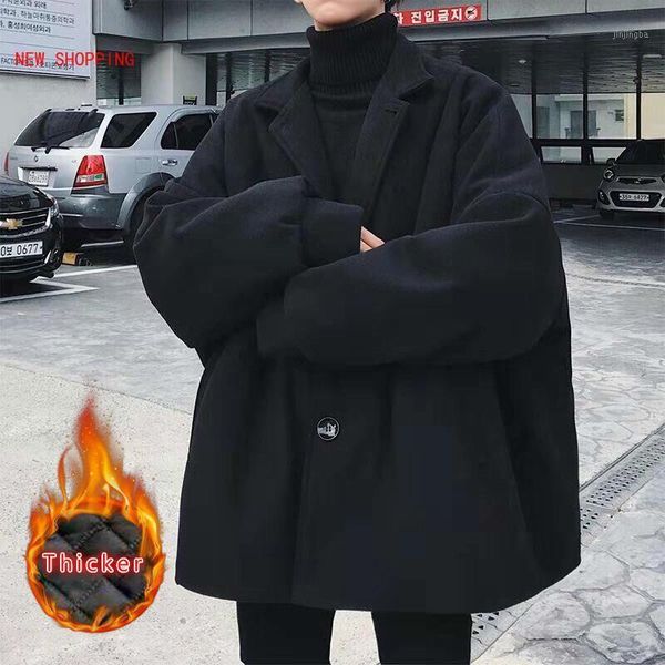harajuku jacket women plus size black woolen coat loose oversized winter clothes korean streetwear fashion thick blends jackets1
harajuku jacket women plus size black woolen coat loose oversized winter clothes korean streetwear fashion thick blends jackets1