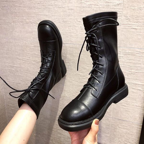 brand women's shoes boots round toe winter footwear boots-women booties woman 2020 low heel fashion rock rubber mid-calf1, Black
brand women's shoes boots round toe winter footwear boots-women booties woman 2020 low heel fashion rock rubber mid-calf1, Black