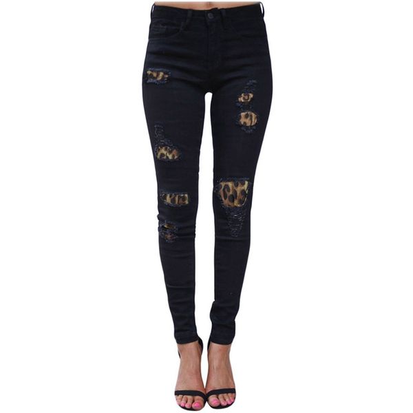 ripped holes patchwork jeans women autumn mid waist vintage skinny pencil jeans leopard lady casual trousers stretch denim pant, Blue
ripped holes patchwork jeans women autumn mid waist vintage skinny pencil jeans leopard lady casual trousers stretch denim pant, Blue