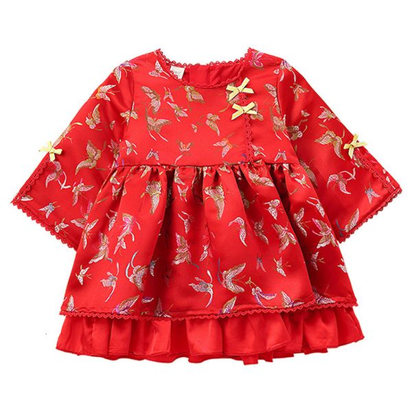 2021 new autumn chinese style print princess christmas long sleeve baby girls clothes 0-5y miiu, Red;yellow
2021 new autumn chinese style print princess christmas long sleeve baby girls clothes 0-5y miiu, Red;yellow