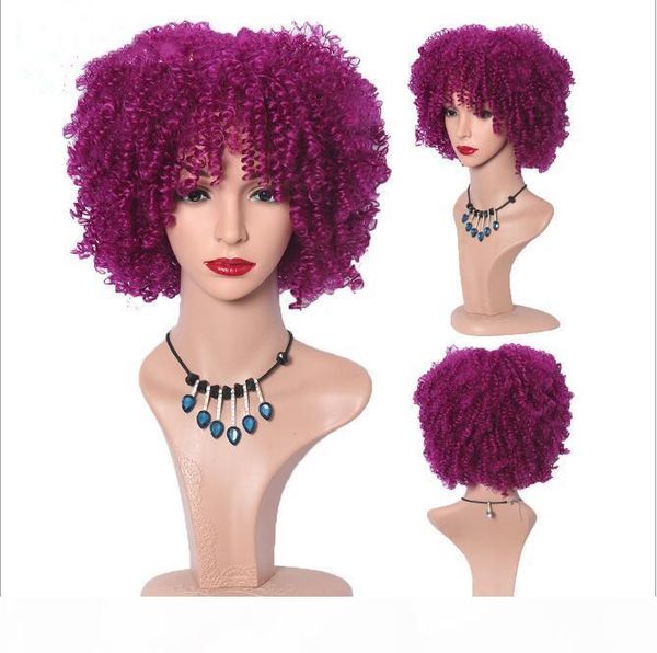 spot wholesale new one hair on behalf of the united states fashion african small roll red short curly hair chemical, Black
spot wholesale new one hair on behalf of the united states fashion african small roll red short curly hair chemical, Black
