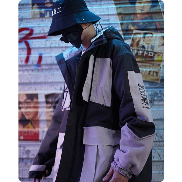 coats for men's clothing style winter warm jacket retro hip hop streetwear japanese harajuku cotton thickening michalkova, Black
coats for men's clothing style winter warm jacket retro hip hop streetwear japanese harajuku cotton thickening michalkova, Black