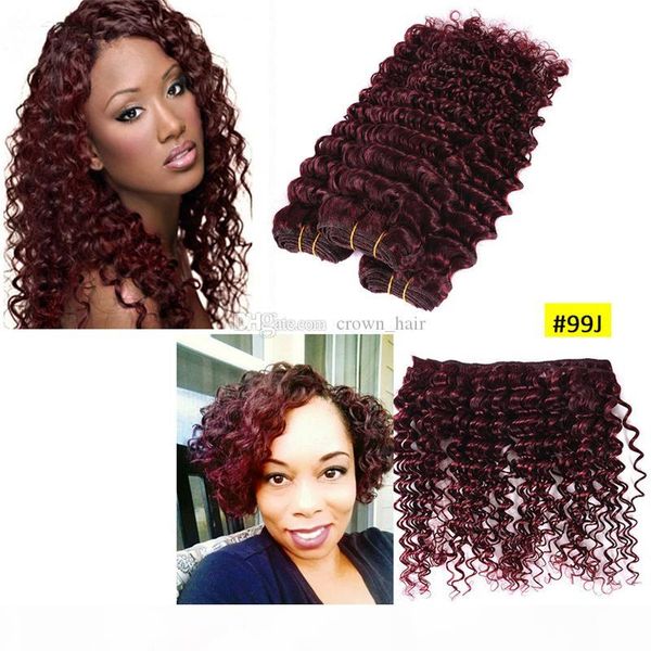 pure color #99j 100% human hair bundles 3pcs burgundy deep wave hair bundles wine red deep curly hair extension, Black
pure color #99j 100% human hair bundles 3pcs burgundy deep wave hair bundles wine red deep curly hair extension, Black