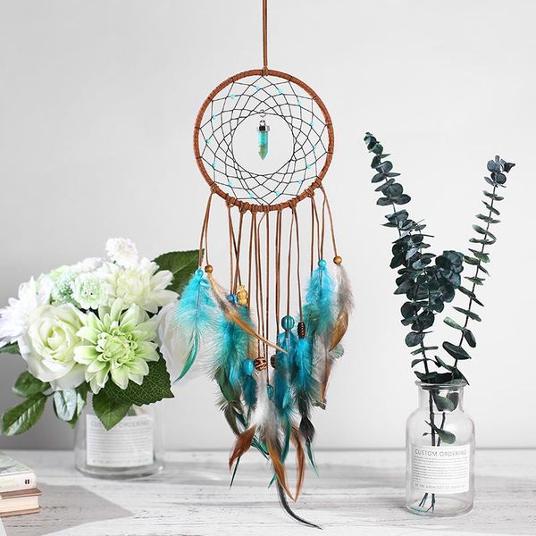decorative objects & figurines 50cm handmade style dream catcher pendant for home wall hanging decoration dreamcatchers beads feathers large
decorative objects & figurines 50cm handmade style dream catcher pendant for home wall hanging decoration dreamcatchers beads feathers large