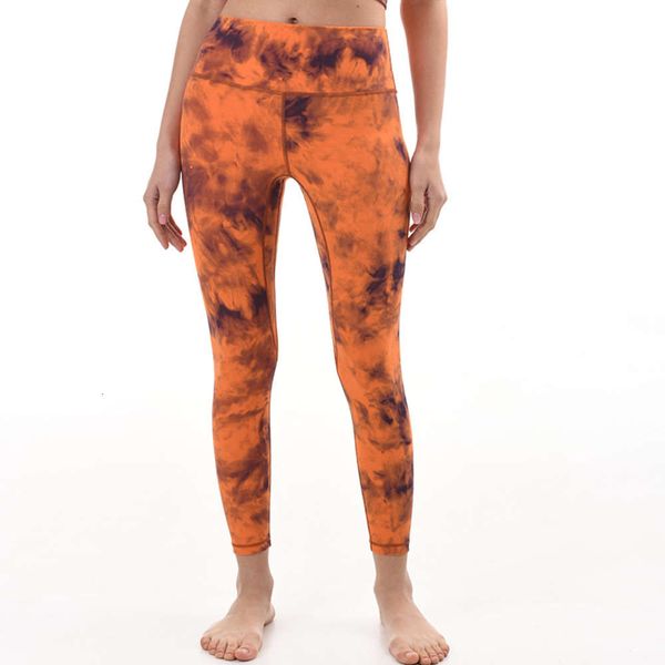 tie dye nude sense buffed yoga women's high waist hip lifting running tight elastic small foot sports fitness pants, Black
tie dye nude sense buffed yoga women's high waist hip lifting running tight elastic small foot sports fitness pants, Black