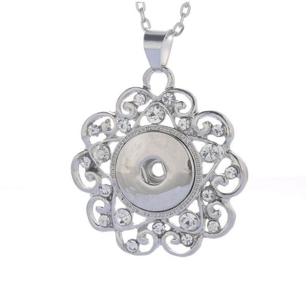 boom life snap jewelry crystal necklace pendants snap button necklace with chains fit 18mm snap button jewelry f bbylcr, Silver 
boom life snap jewelry crystal necklace pendants snap button necklace with chains fit 18mm snap button jewelry f bbylcr, Silver