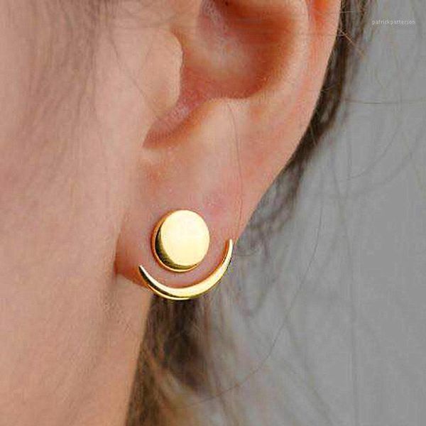 stud women fashion simple metal crescent earrings gold for party jewelry arrival girls gifts1, Golden;silver
stud women fashion simple metal crescent earrings gold for party jewelry arrival girls gifts1, Golden;silver